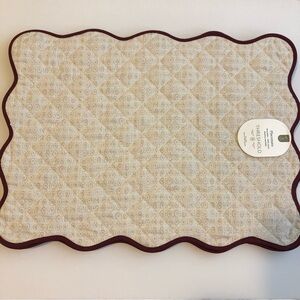 Threshold Set of Two Quilted Reversible Placemat